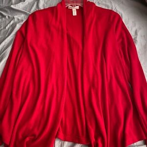 New red Cardigan